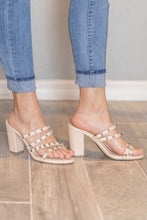 Load image into Gallery viewer, Studded  Heel - PinkLuscious