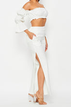 Load image into Gallery viewer, Off Shoulder Ruffled Top &amp; Pants Set - PinkLuscious